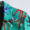 2022 European American classic women's starfish Printed Blazer small suit all-match jacket Chic Lady coat Female Outwear top