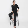 2022 spring and autumn suit set women's Korean version temperament close waist slim ol professional business suit
