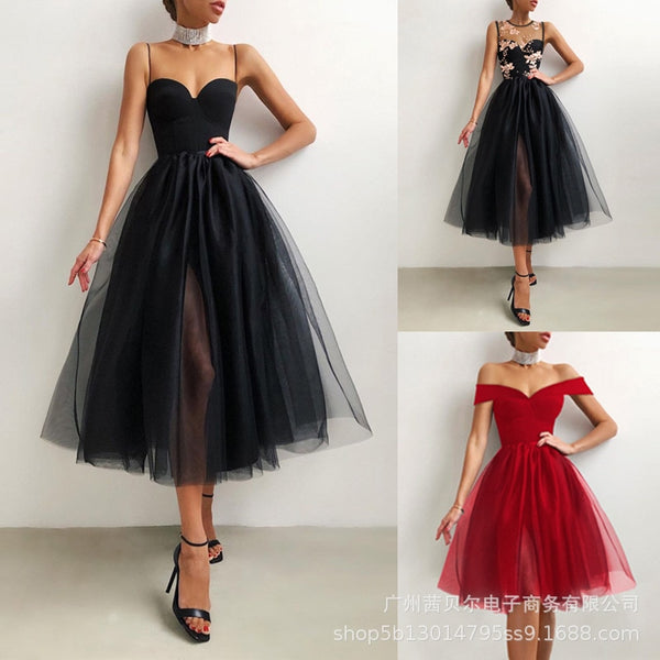 2022 white sexy sling mesh dress strawberry dress  dress for women