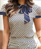 2023 women's slim retro women's shirt and pants suit women clothing  two piece set women