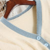 2022 simple Korean style ins color matching slim short knit sweater bag hip slim skirt casual two-piece female