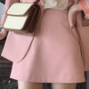 2022 spring and autumn pink mid-length casual long-sleeved suit jacket and skirt suit