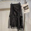 2022 summer suit women's mesh stitching sunscreen long-sleeved suit jacket mid-length skirt suit