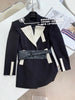 2022AW Autumn Women Casual PU Leather Patchwork Blazer Female  Jacket Coat For Ladies Gdnz 12.02