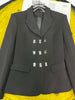 2022FW Autumn High Quality Women Slim Black Blazer Jacket Female  Coat Overcoat Gdnz 6.24