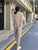 2023 Autumn And Winter Casual Loose Aand Lazy Wind Knitted Suit Women's Pullover Sweater Wide-Leg Pants Two Pieces