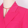 2023 Autumn And Winter Slim Long-sleeved Temperament Commuter Suit Dress Celebrity Net Red Jacket Top Women's Blazer