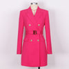 2023 Autumn And Winter Slim Long-sleeved Temperament Commuter Suit Dress Celebrity Net Red Jacket Top Women's Blazer