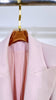 2023 Autumn  Women Pink Double Breasted Blazer jJacket Ladies Chic  Coat Ddxgz2v 8.16