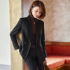 2023 Autumn Casual Small Suit Jacket Women's Western Style Fashionable Small Man High-End Sense Suit Top Female
