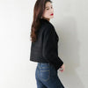 2023 Autumn Winter Women's Clothing Korean Lady Graceful Wool and Blends Suit Jacket Solid Double Button Outerwear