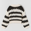 2023 Autumn Winter Striped Pullover Women Knitted Sweater Long Sleeve Chic Tops Preppy Style Casual Loose Sweaters Female Jumper