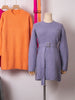 2023 Autumn and Winter Knitted Skirt Straight Belt Elegant Age-Reducing Sweater Dress Women's Clothing