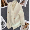 2023 Autumn and Winter Women's Jacket Elegant Casual Sports Women's Suit One-piece Top Green Jacket Formal Blazers