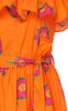 2023 Boho Maxi Dress Women Off The Shoulder Ruffle Floral Print Sashes Summer A-Line Big Swing Long Dress for Women