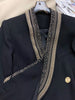 2023 Fall Collection Beads Embellished Belted Formal Elegant Blazer