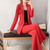 2023 Blazer Suit Women Office Sets Autumn Long Sleeve Cardigan Blazer Shorts Solid 2 Piece Set Lady Casual Blazers Set