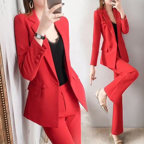 2023 Blazer Suit Women Office Sets Autumn Long Sleeve Cardigan Blazer Shorts Solid 2 Piece Set Lady Casual Blazers Set