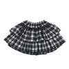 2023 Gothic Harajuku Punk Rivet Plaid Skirt Women Mall Goth Black Double-layer High-waisted Mini Skirts Dark Academia Grunge 90s