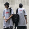 2023 Harajuku Baggy T Shirt Korean Graffiti Print Unisex Clothing Short Sleeve Summer Hip Hop Graphic Tshirts Grunge Tee Tops