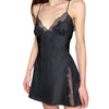 2023 Ladies V-Neck Ribbon Black Sexy Dress Ladies Lace Stitching Open Back Summer Mini Skirt
