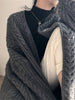 2023 Loose Knitting Long Women's Sweaters Autumn Winter Bat Sleeve Solid Color Casual Cardigans Warm Wild Knitwear Jackets Tops