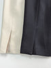 2023 Female V-Neck Jacket Outline Textured Women Long Sleeve Office Buttonless Suit Classic Coat Outwear Tops