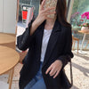 2023 Ladies Women Blazer Long Sleeve Blaser Women Suit Jacket Female Feminine Blazer Femme Black Coat Blazers