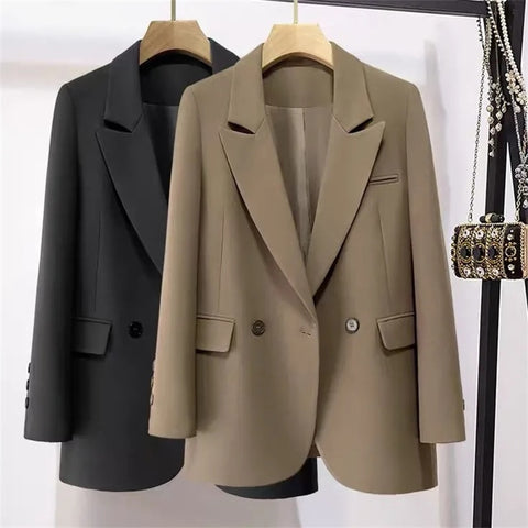 2023 Ladies Women Blazer Long Sleeve Blaser Women Suit Jacket Female Feminine Blazer Femme Black Coat Blazers