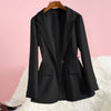 2023 White Suit Female Slim Small Blazer Long-Sleeved Professional Spring And Autumn Women's Jacket Casual Top