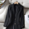 2023 Women Blazer Long Sleeve Blaser Casual Woman Suit Jacket Female Notched Collar Office Ladies Blazer Femme Blazer Autumn