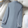 2023 Women Blazer Long Sleeve Blaser Casual Woman Suit Jacket Female Notched Collar Office Ladies Blazer Femme Blazer Autumn