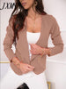 2023 Blazer Court for Spring Women Coats Solid Color Blazers for Women Clothing with Zipper Pocket Women's Suits