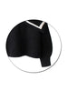 2023 Preppy Style Japanese Lolita Sweaters Women Lapel Collar Loose Black Pullover Y2K Ladies Long Sleeve Casual Kawaii Sweaters