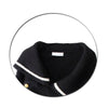 2023 Preppy Style Japanese Lolita Sweaters Women Lapel Collar Loose Black Pullover Y2K Ladies Long Sleeve Casual Kawaii Sweaters