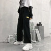 2023 Retro Grunge Oversized Low Waist Jeans Women's Streetwear Harajuku Strap Pocket Retro Skinny Denim Hip Hop Pants