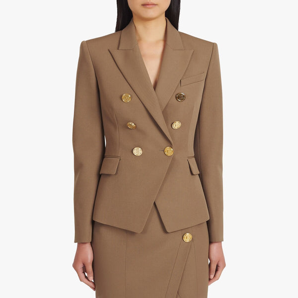 2023 Spring And Autumn Europe And America High End Simple Temperament Commuter Women's Small Suit Top Coat