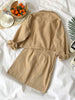 2023 Spring And Autumn Goddess Costume Korean Version Of The 2-piece Denim Jacket Skirt Temperament Women's