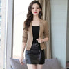 2023 Spring And Autumn Women's Blazer Jacket Slim Short Coat Women's Clothing Leisure Female Suit Jacket