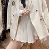 2023 Spring And Autumn Women Blazer Suit Girl British Student Clothing Lady