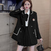 2023 Spring And Autumn Women Blazer Suit Girl British Student Clothing Lady