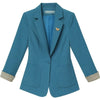 2023 Spring Women Blazer Office Ladies Work Suit Pockets Jackets Coat One Button Thin Blazers Female Casual Chic Tops