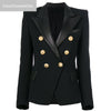 2023 Spring Black Blazer Patchwork PU Leather Notched Collar Slim Waist High Street Sexy Women Blazer Jacket Xxxl