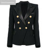 2023 Spring Black Blazer Patchwork PU Leather Notched Collar Slim Waist High Street Sexy Women Blazer Jacket Xxxl