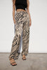 2023 Spring Women Animal Print Women Suit Blazer + Pants