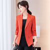 2023 Spring Summer Elegant Blazers Jackets Coat Half Sleeve Women Blaser Tops Business Work Wear Professional Office Outwear