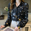 2023 Spring Summer Women's chiffon Blouses chic printing ladies shirts Long Sleeve Shirts Tops Blusas Mujer
