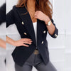 2023 Spring Women's Blazer Red Coat Long Sleeve Casual Female Blazers Elegant Autumn Formal Office Ladies Jacket