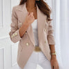 2023 Spring Women's Blazer Red Coat Long Sleeve Casual Female Blazers Elegant Autumn Formal Office Ladies Jacket