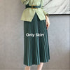 2023 Spring and Autumn Suit Jacket Skirt Two-piece Women's Professional Wear Korean Elegant Blazers Coat Dress Set